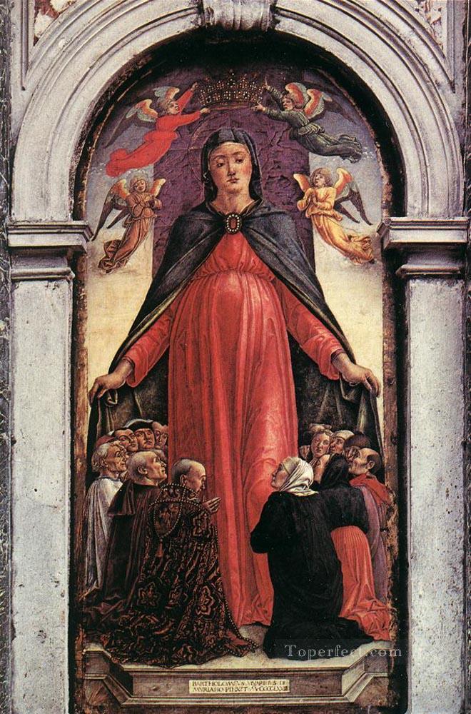 Madonna Della Misericordia Bartolomeo Vivarini Oil Paintings